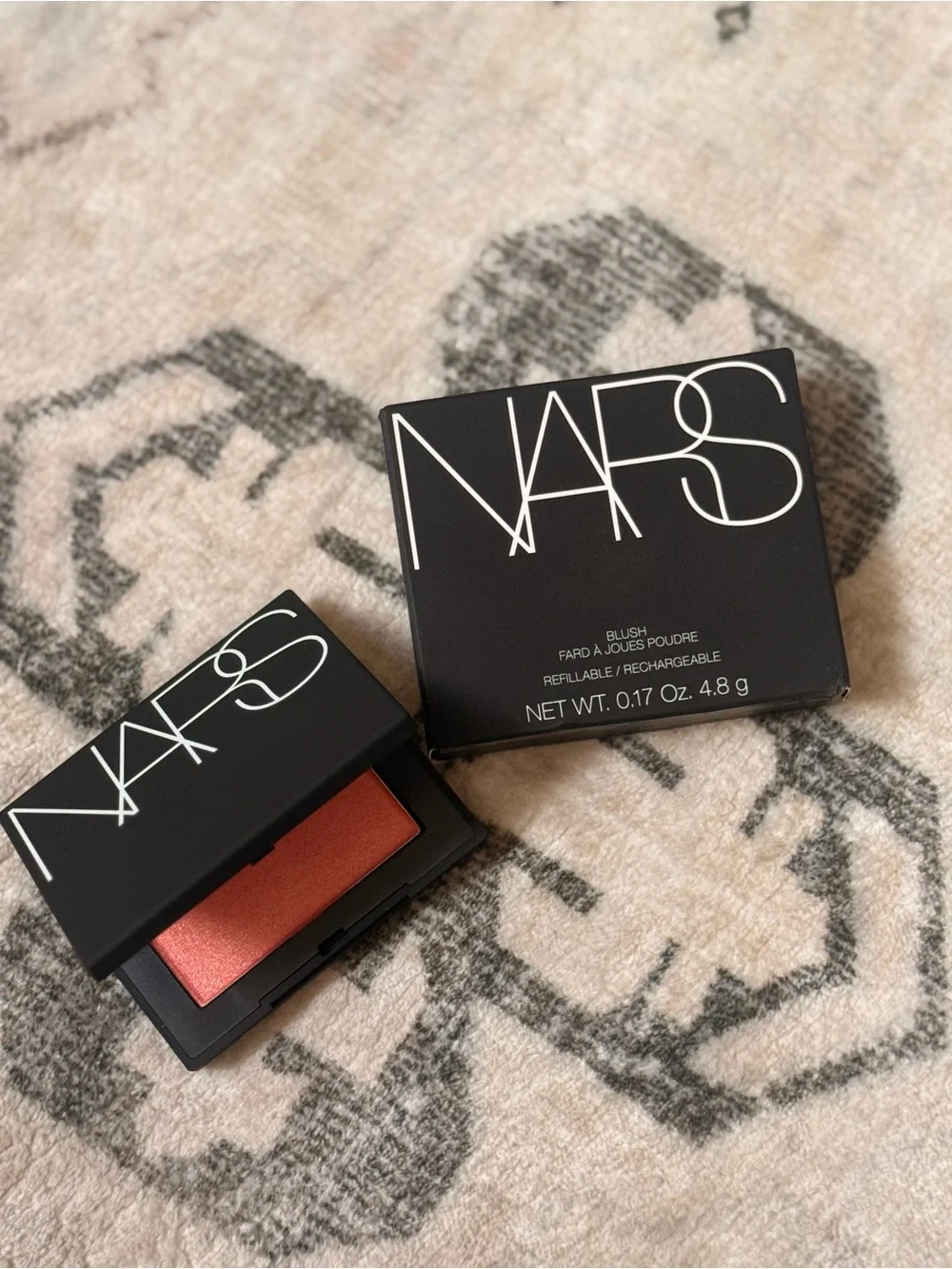 NARS Blush in Shimmering Coral-Peach